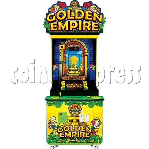 Golden Empire Coin Pusher Ticket Redemption Arcade Machine