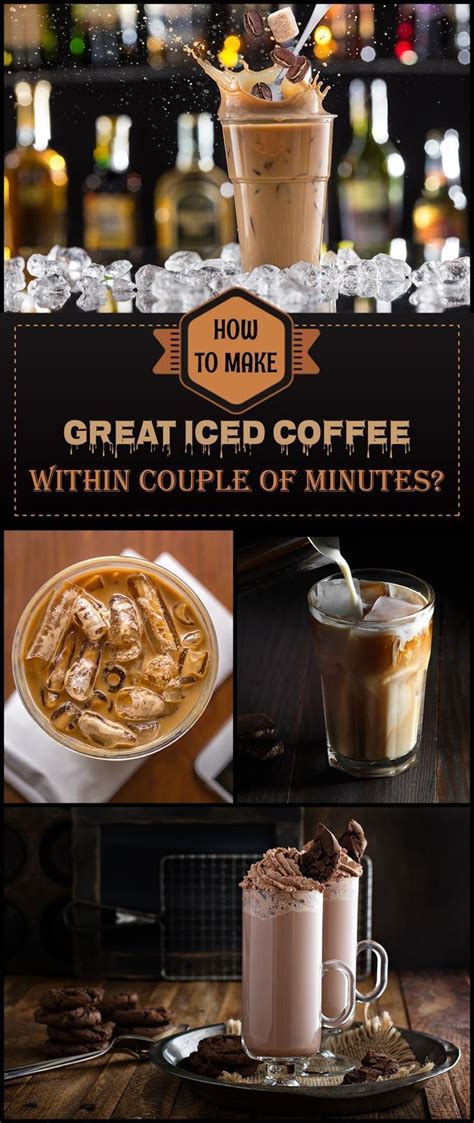 With a growing popularity of a cold coffee brewing method, more and more people fall in love with iced coffee beverages. Make a Great Iced Coffee Within Couple of Minutes | Best ...