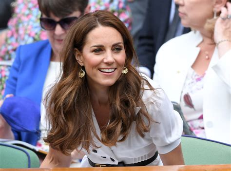 Kate Middleton Left The Royal Box At Wimbledon To Support A Wild Card