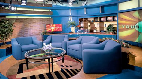 Comcast Night Beat Set Design Talk Shows Broadcast Design