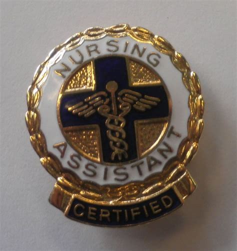Vintage Badge Pin Nursing Assistant Certified Nursing Assistant