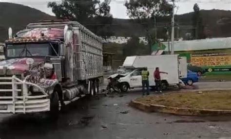 Morelia Choque En Salida A Quiroga Deja Un Herido