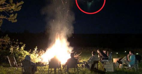 UFO Invisible To The Naked Eye Captured On Camera By Stunned Camper