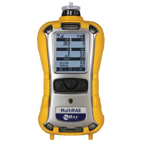 Rae Multirae Advanced 6 Gas Monitor Model Pgm 6228 Multi Gas Detector