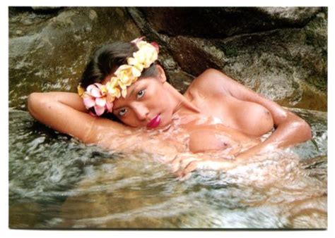 Ss Vintage Nude South Seas Pinup Girl Hawaiian Island Polynesian Postcard Antique Price