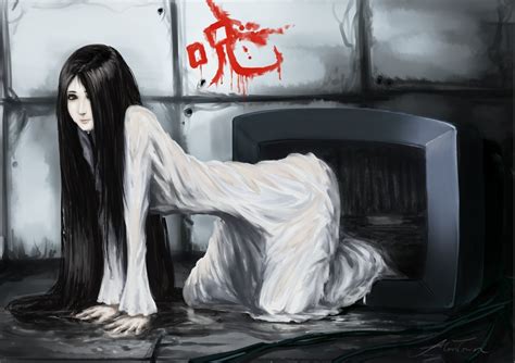 Yamamura Sadako The Ring Drawn By Moontown Danbooru