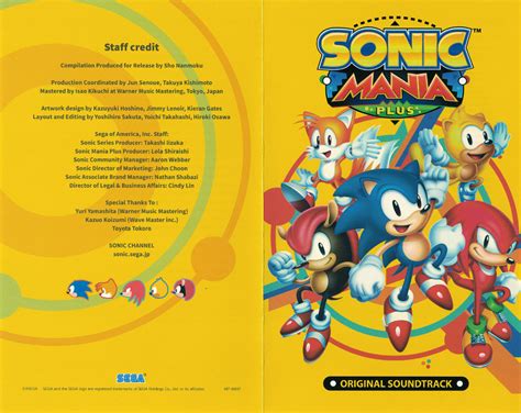 Sonic Mania Plus Ost