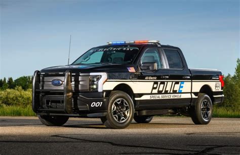 Fords All Electric Police Pickup Truck Wyatt Investment Research