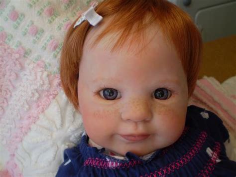 This baby has a soft body and is the perfect blank canvas ready for handmade clothing. Pretty Reborn Doll with Red Hair and Freckles