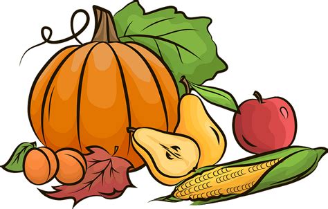 Clipart Fall Harvest