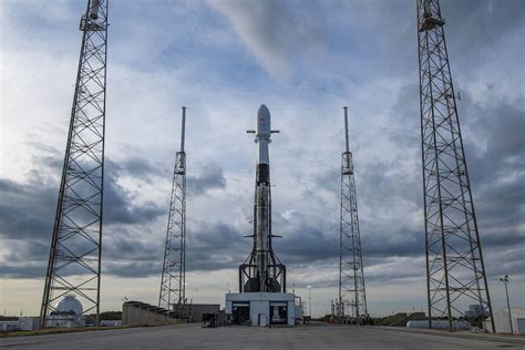 A spacex falcon 9 rocket carrying 60 starlink internet satellites lifts off from space launch complex 40 of cape canaveral space force base in florida at 10:59 p.m. Photos: Falcon 9 poised for first launch of 2021 ...