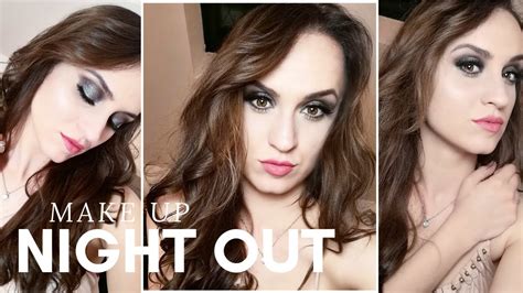Night Out Makeup Tutorial Black And Olive Youtube