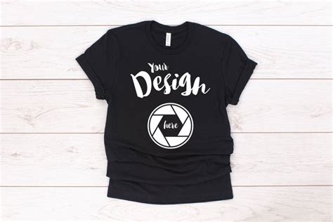 black bella canvas   shirt mockup  mockups design bundles