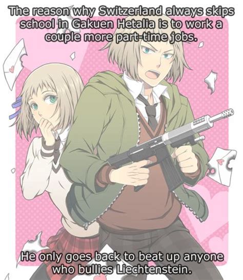 Hetalia Headcanons Switzerland and Liechtenstein. accepted | APH head