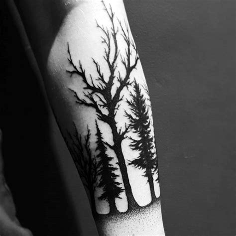 Forearm Forest Tattoo Designs Ideas And Meaning Tattoos For You