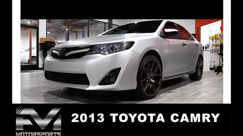 2013 Toyota Camry Fully Wrapped Car Custom 😍 Youtube