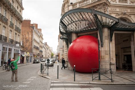 The Giant Red Ball Thats Touring The Globe In The Name Of Art