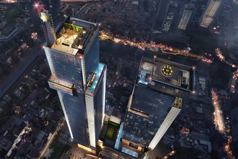 This 383 Metre Supertall Skyscraper Has Just Topped Out In Jakarta