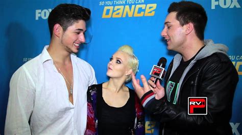 Alan Bersten And Malece Miller Interview Sytycd 10 Wk3 Live Show Youtube