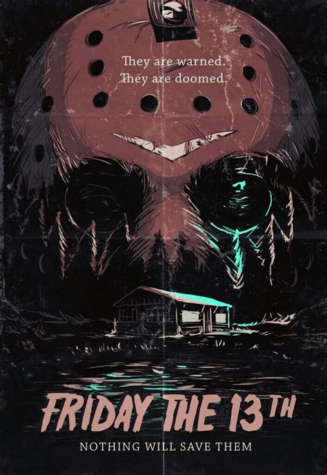 Friday The 13th Horror Posters Classic Horror Movies Friday The 13th