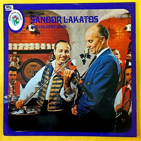 Sandor Lakatos And His Gipsy Band Music From Hungary Berk Plak