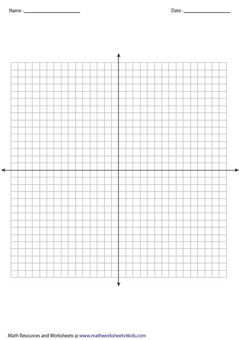 Blank Four Quadrant Graph Paper Full Page Search Results Calendar 2015