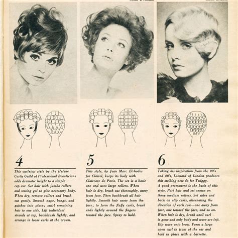 Vintage Hair Setting Pattern Pin Curl Set 20s Flapper Gatsby Hair