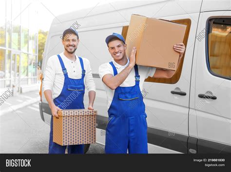 Delivery Men Moving Image And Photo Free Trial Bigstock