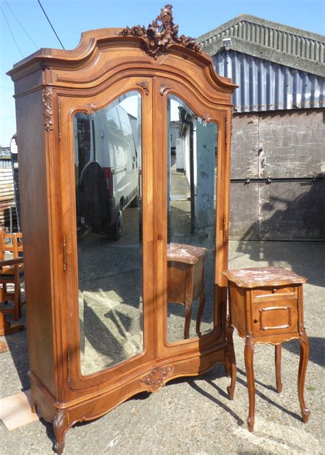 Great savings & free delivery / collection on many items. 19th Century French Walnut Rococo Bedroom Suite - Antiques ...