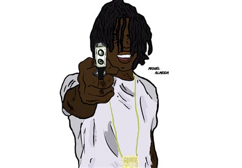 Chief Keef Cartoon Chief King Illustrations Art Street