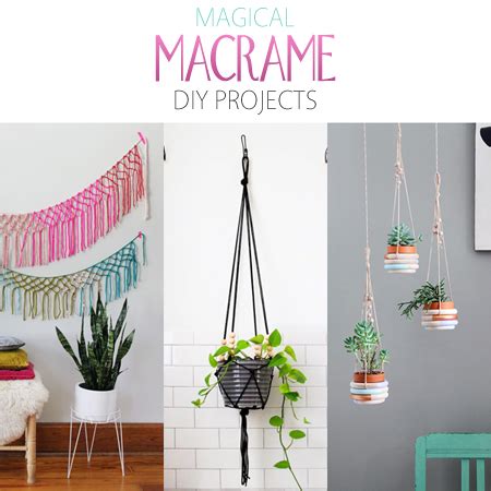 Magical Macrame DIY Projects The Cottage Market