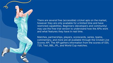 Ppt A Complete Guide To The Cricket Api And How To Use It Powerpoint