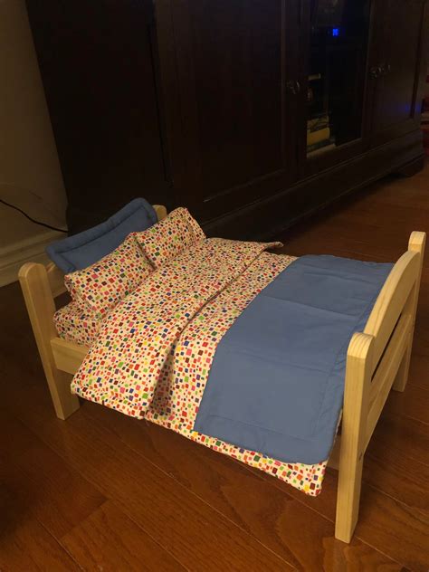 ikea doll bed upgraded ikea doll bed doll furniture doll bed