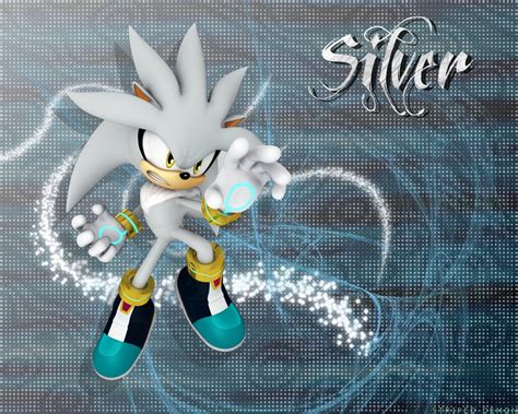 Silver The Hedgehog Wallpaper By Stripeddemon On Deviantart