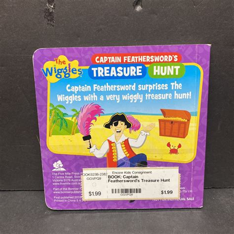 Captain Featherswords Treasure Hunt The Wiggles Board Character