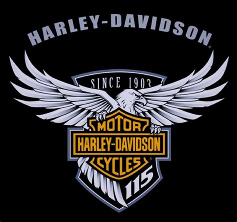Pins And Buttons Harley Davidson 115th Anniversary Pin Eagle Wings With