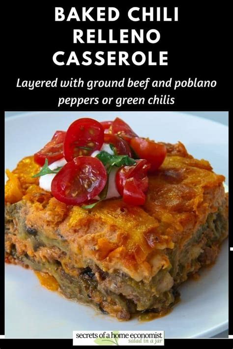 Maybe you would like to learn more about one of these? Low-Carb Layered Chili Relleno Casserole | Salad in a Jar