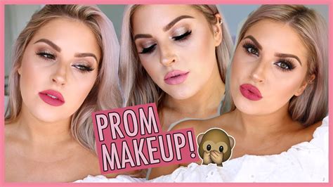 Prom Makeup Tutorial 😇💞 Soft Glam And Easy Youtube