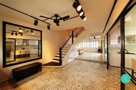 8 Hdb Maisonettes With Modern Makeovers Interior Design Singapore Home Decor Bedroom Maisonette