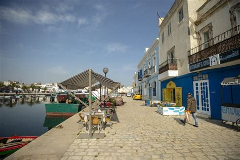 Bizerte Tunisia April 12 A General View From Historical Port Of