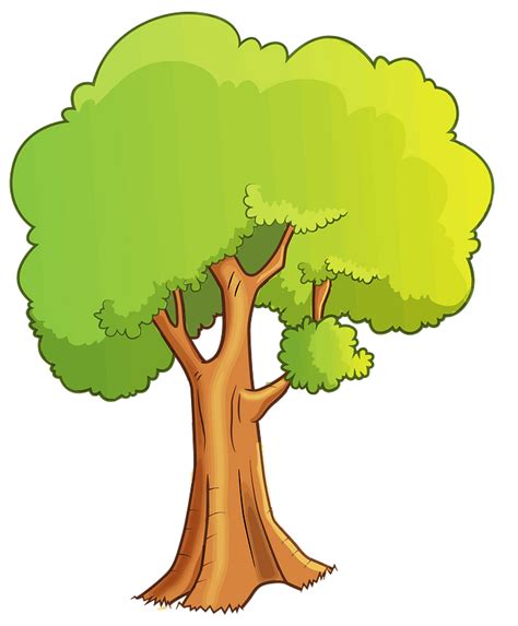 Green Tree With Leaves Clipart Free Download Transparent Png Creazilla