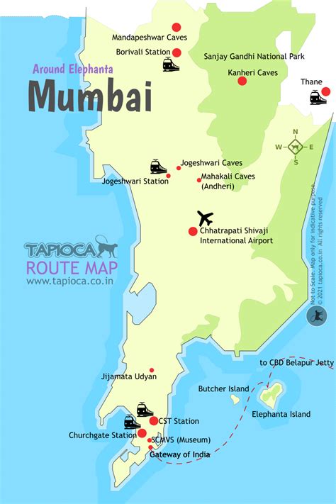 Mumbai On Map Of India World Map