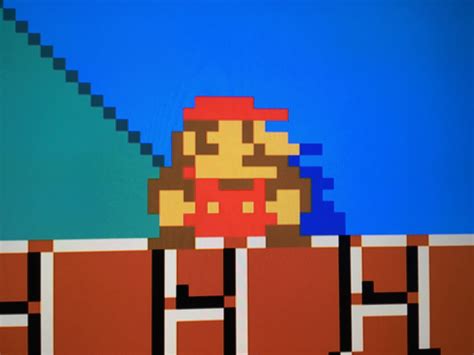 8 Bit Small Mario Crouching Rmariomaker2