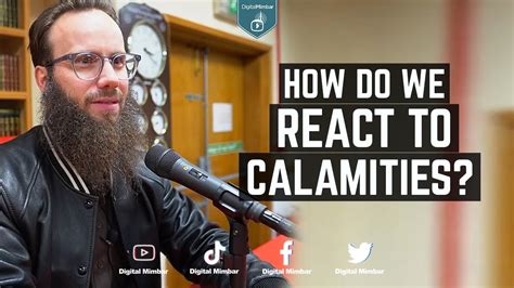 How Do We React To Calamities Yusha Evans Youtube