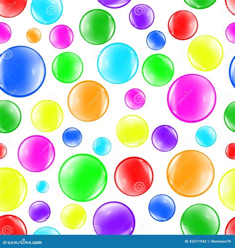 Bubbles Color Background Vector Stock Vector Image 43371942