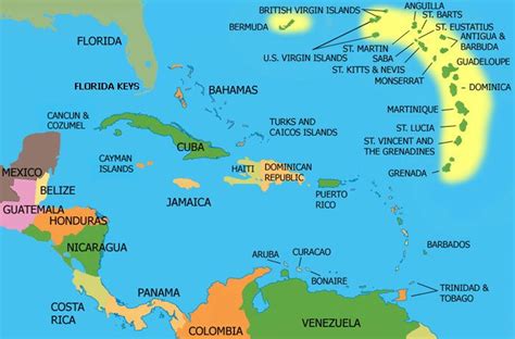 Curacao Island North Of Venezuela Near Trinidad Caribbean Islands