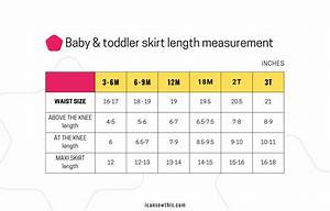 Girls Skirt Length Measurements A Practical Chart I Can Sew This