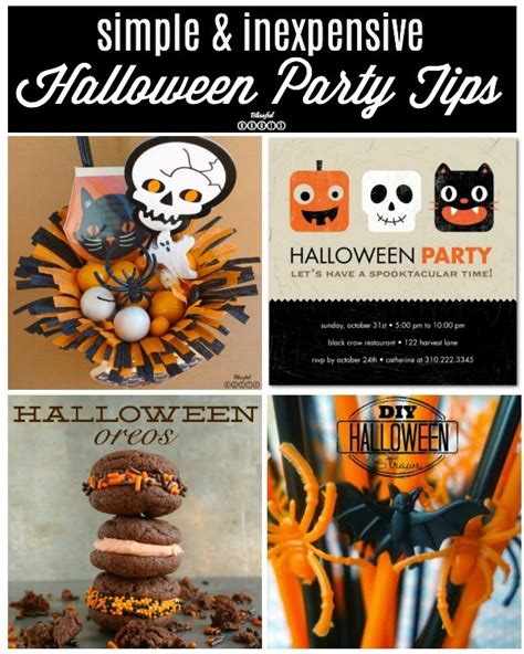 Blissful Roots Simple And Inexpensive Halloween Party Tips