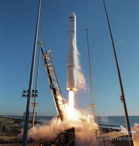 Northrop Grumman Antares Rocket Launch Photograph By Nasabill Ingalls