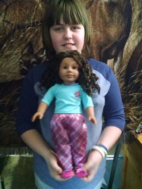 Bought With Her Birthday Loot Her Very First American Girl Doll